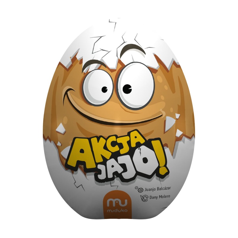 Akčná spoločenská hra Muduko Egg