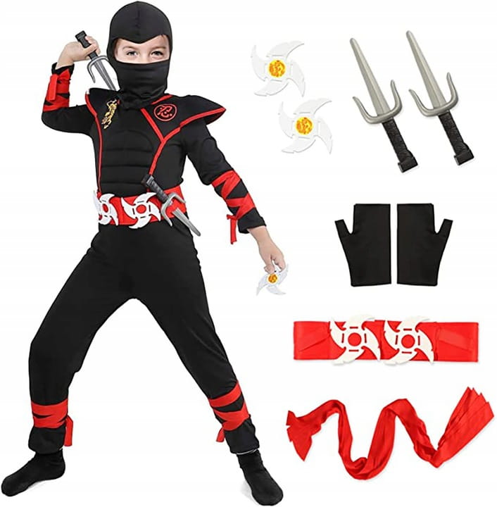 Kostým pre chlapca- Ninja kostým Tutuu 110-116
