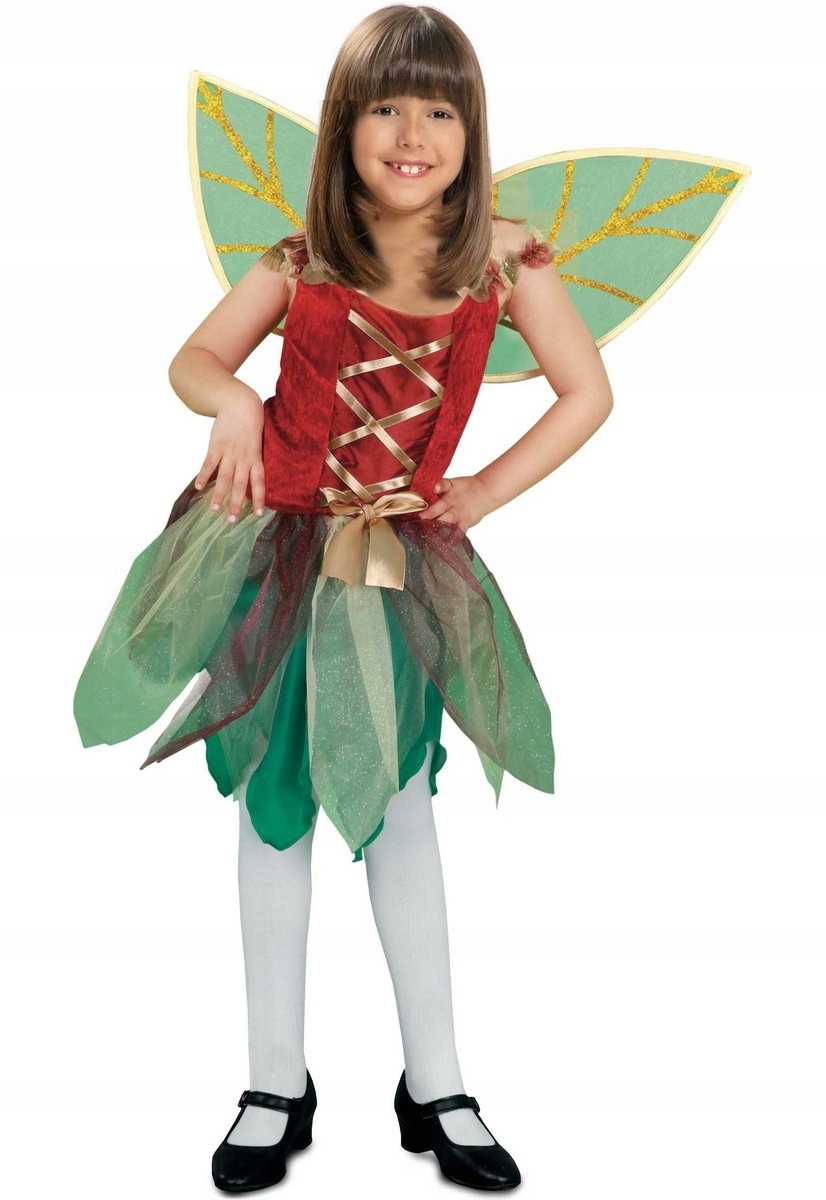 Kostým pre dievča - Bell outfit zamaskuje rozprávku -Tale Fairy Tale 146