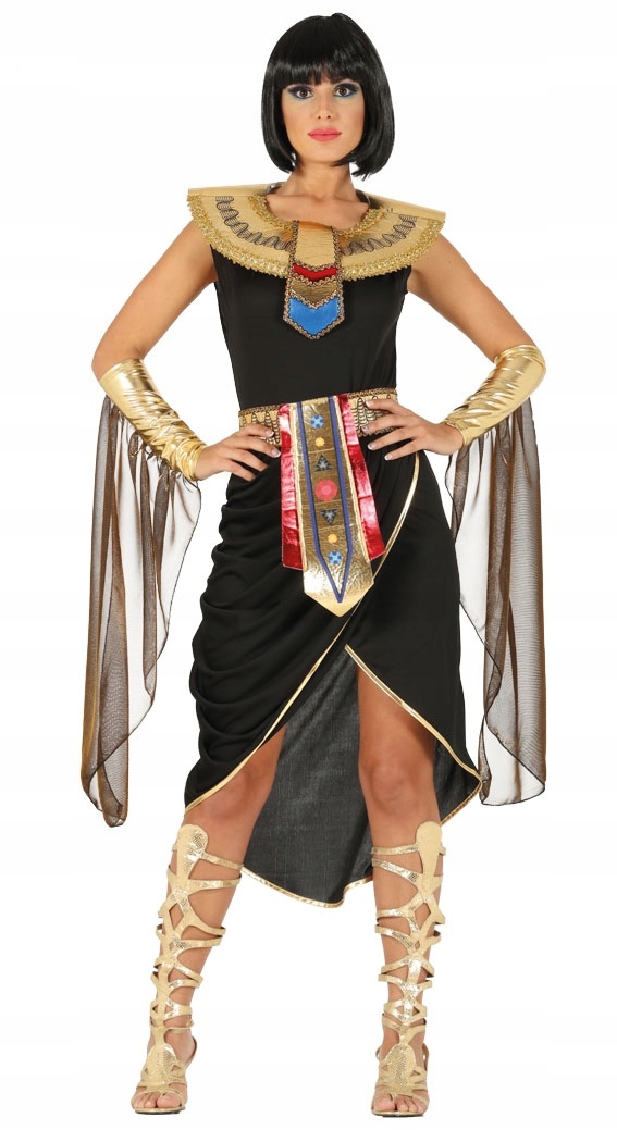 Kostým, maska - Čierny egyptský outfit 42/44 88678