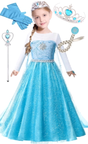 Kostým pre dievča - Elsa Tutuu kostým 140