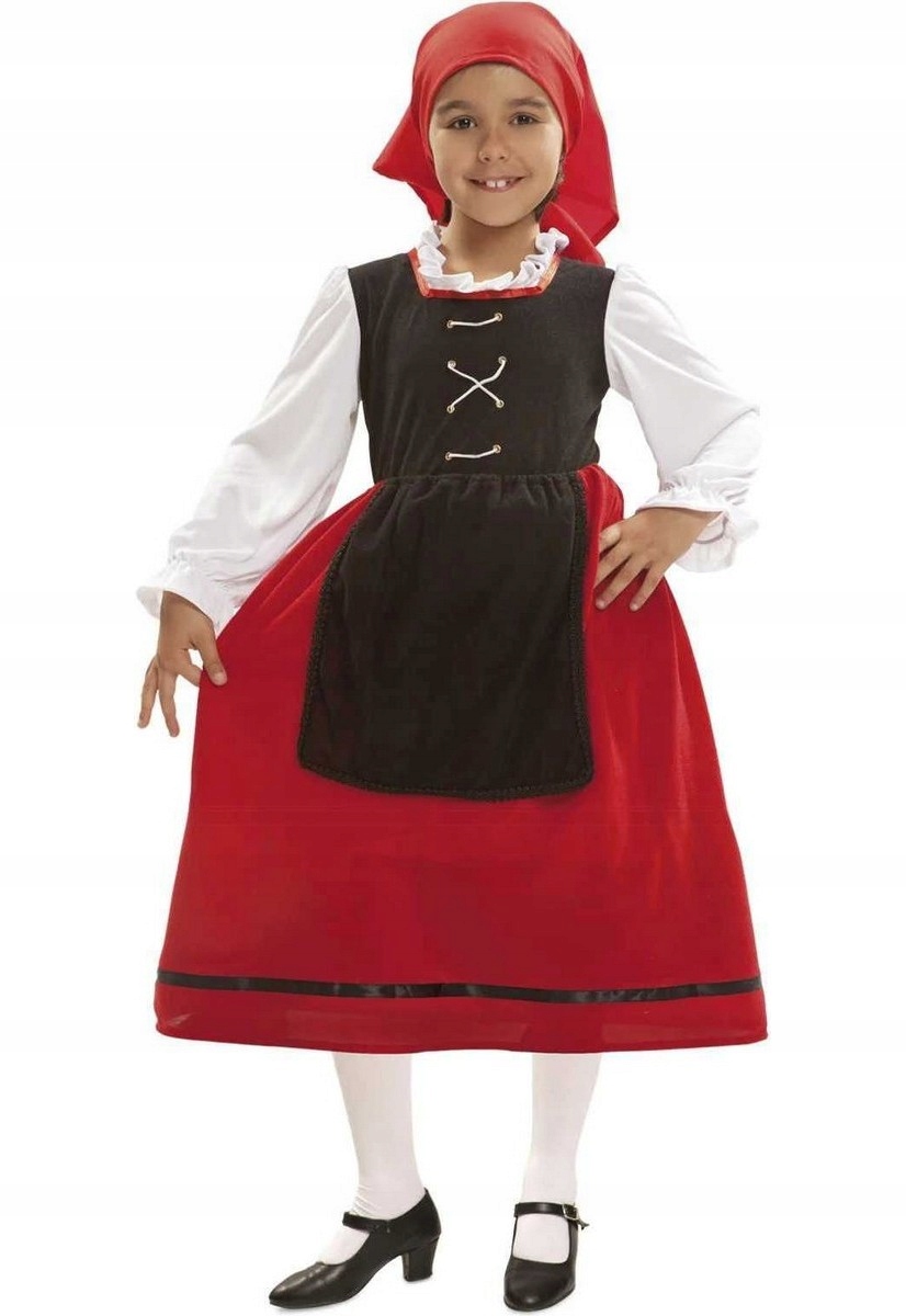 Kostým pre dievča - Kostým v domácnosti maskovaný Innkeeper 128