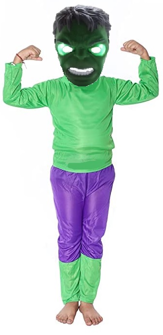 Kostým pre chlapca- Kostým Hulk Kostuneiro na 110-122