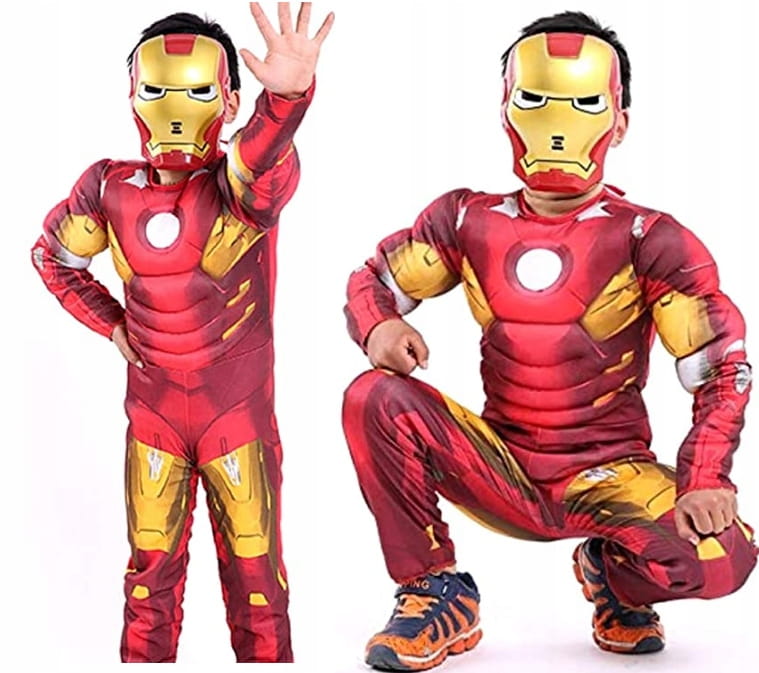 Kostým pre chlapca- Kostým Ironman Tutuu na 110-116
