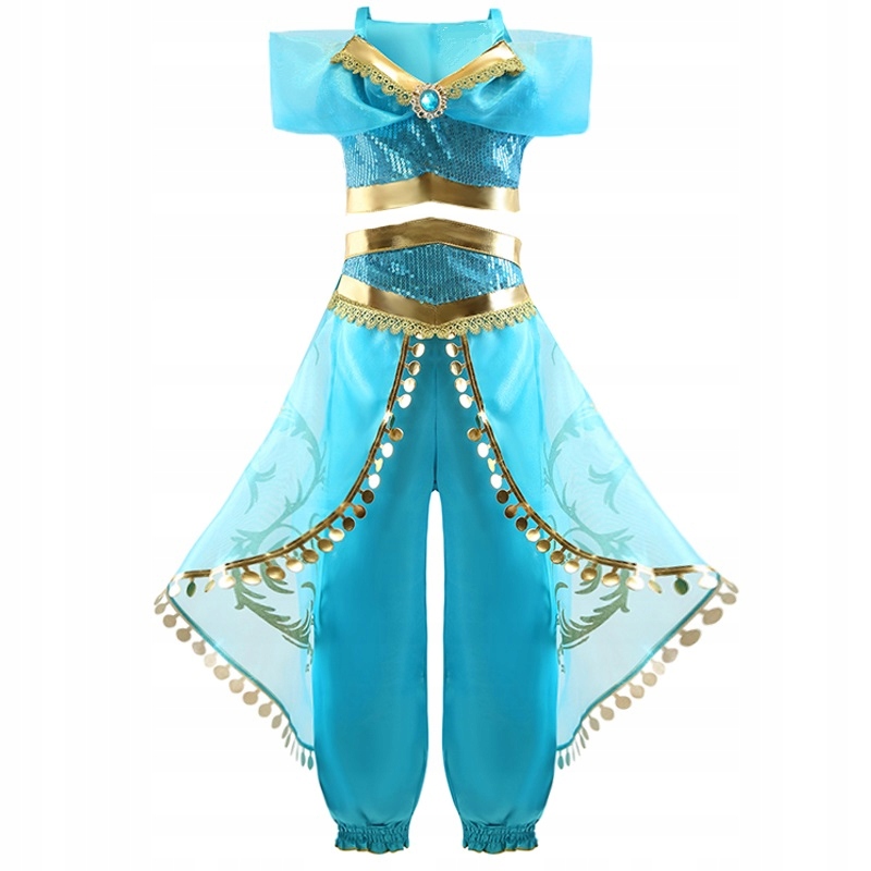 Kostým pre dievča - Jasmine Jasmine Jasmina Outfit Alladyn 116