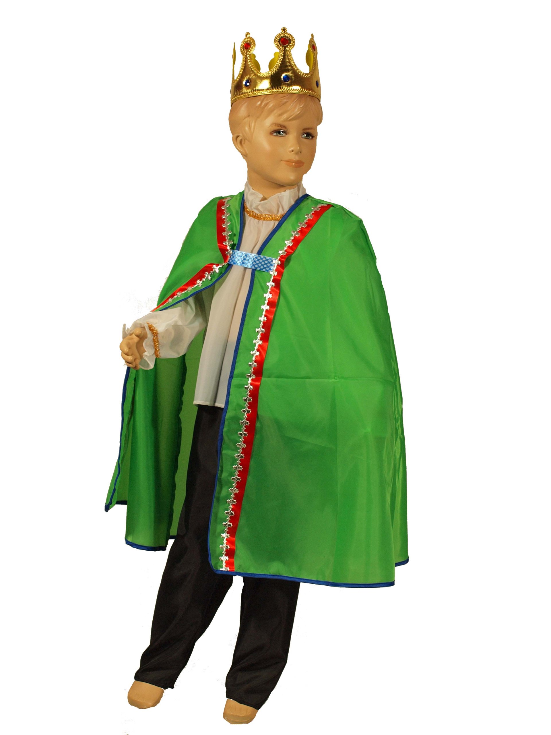 Kostým pre chlapca- Kráľ Jasełka Outfit zamaskuje Heroda 134-140 Green