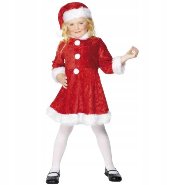 Kostým pre dievča - Santa Claus kostým Smiffy's 116