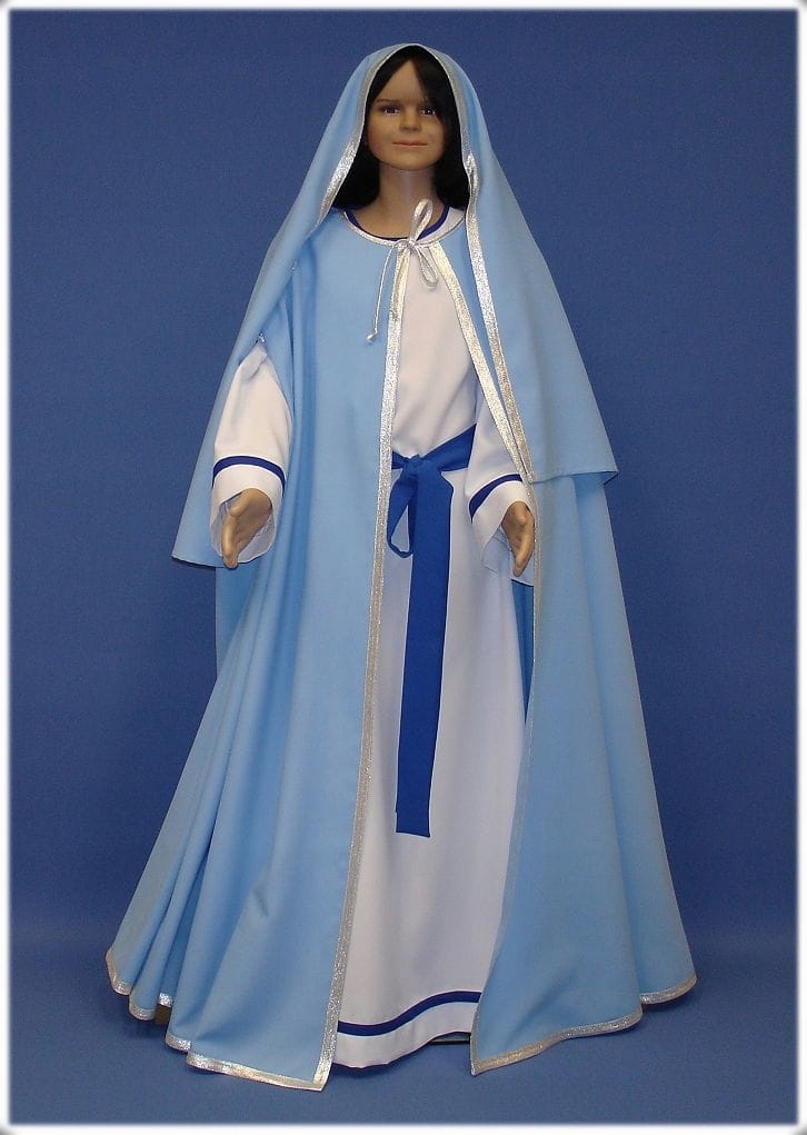 Kostým pre dievča - Detský outfit Mary Jasełka XL (9-10 rokov)
