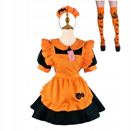 Kostým, maska - Slúžka Halloween cosplay lolita