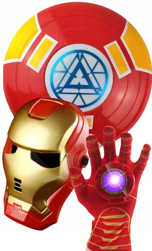 Kostým pre chlapca- Iron Man Glove Shield