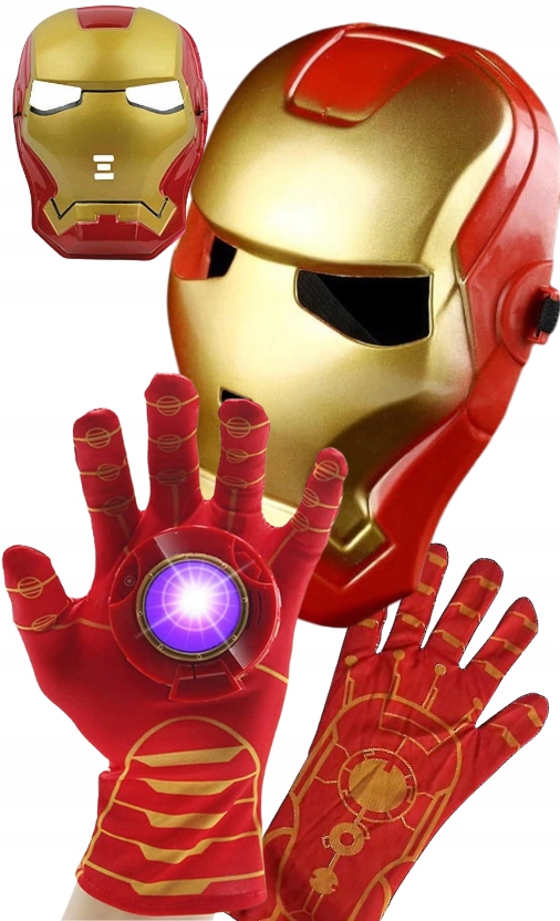 Kostým pre chlapca- Iron Man Ironman Mask Ruka