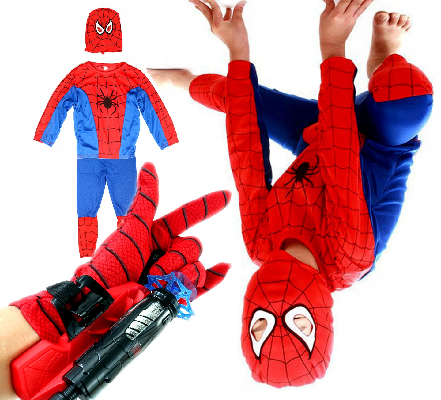 Kostým pre chlapca- Spiderman kostým Spiderman kostým na 110-116