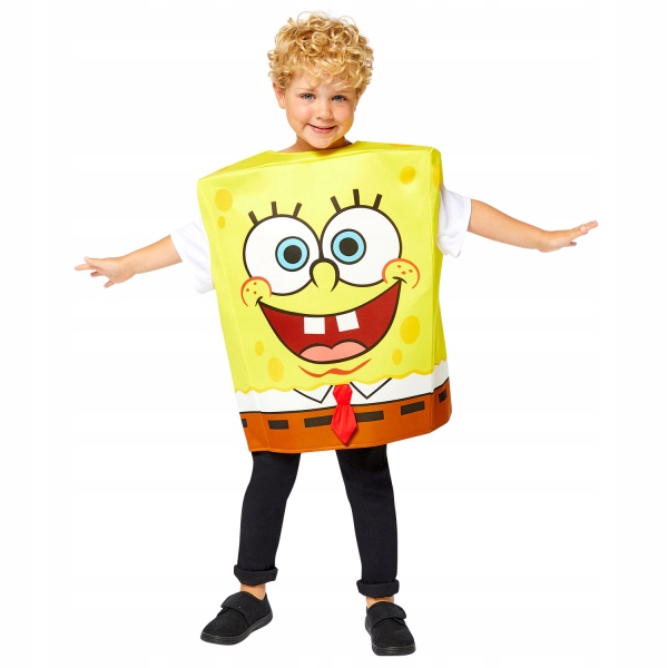 Kostým pre chlapca- Kostým, kostým zamaskuje Spongebob 8-12 rokov