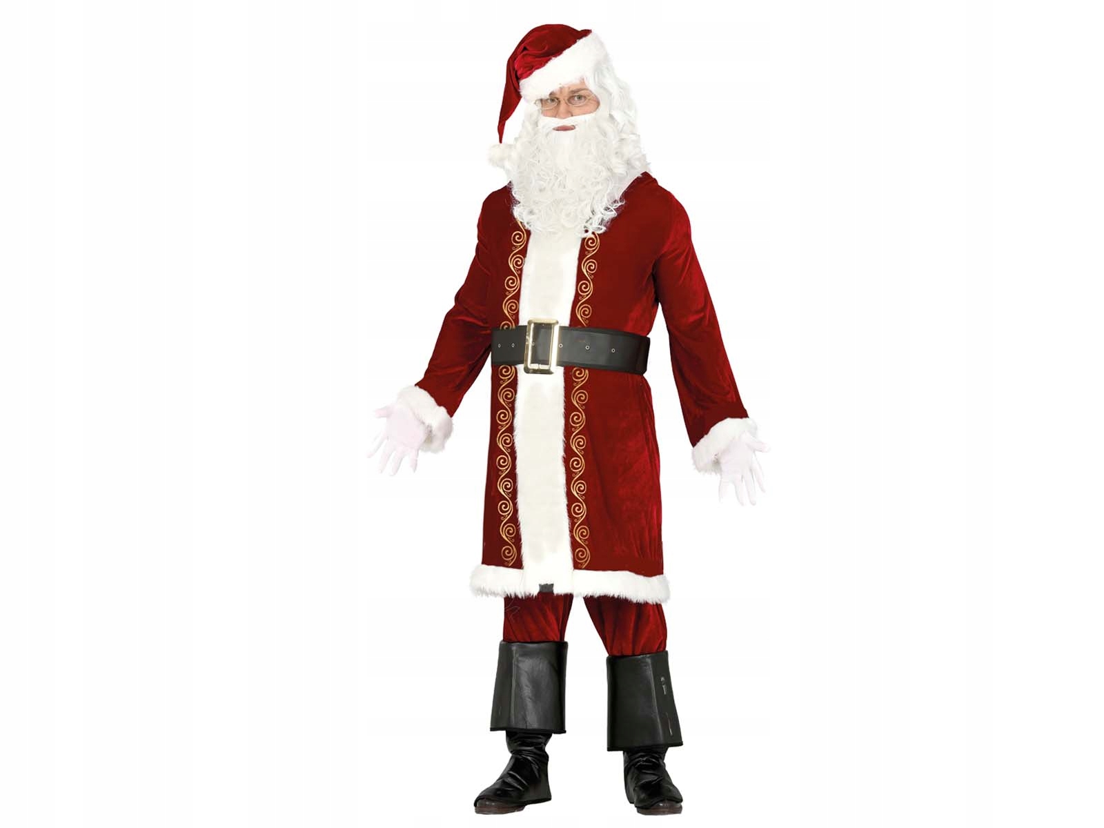 Kostým, maska - Svätý Nicholas Santa Claus 52-54 L Giirca
