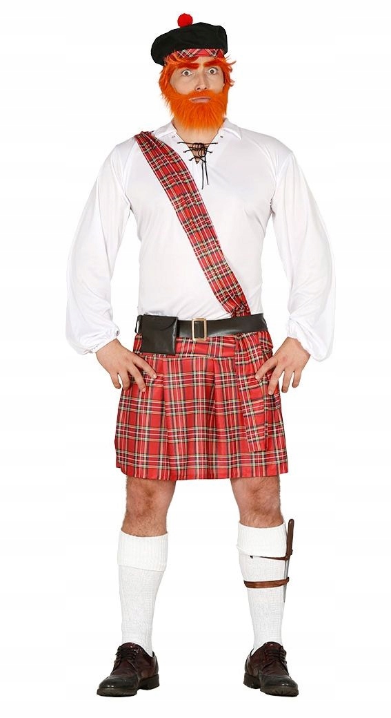 Kostým, maska - Dospelý outfit Scot l