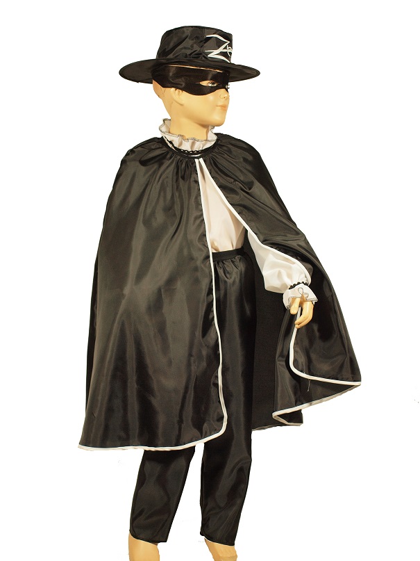 Kostým pre chlapca- Zorro kostým kostým 134-140 klobúk