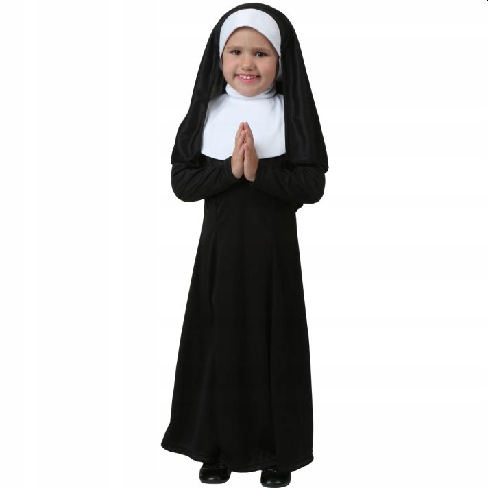 Kostým pre dievča - Nun's Outfit 130/140 Nun 25818