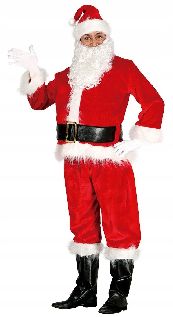 Kostým, maska - Pánske šaty Guirma Santa Claus Veľkosť l