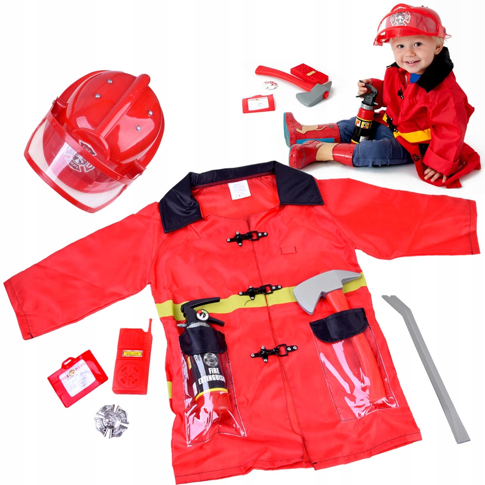 Kostým pre chlapca- Outfit pre každého skutočného hasiča pre NA0214
