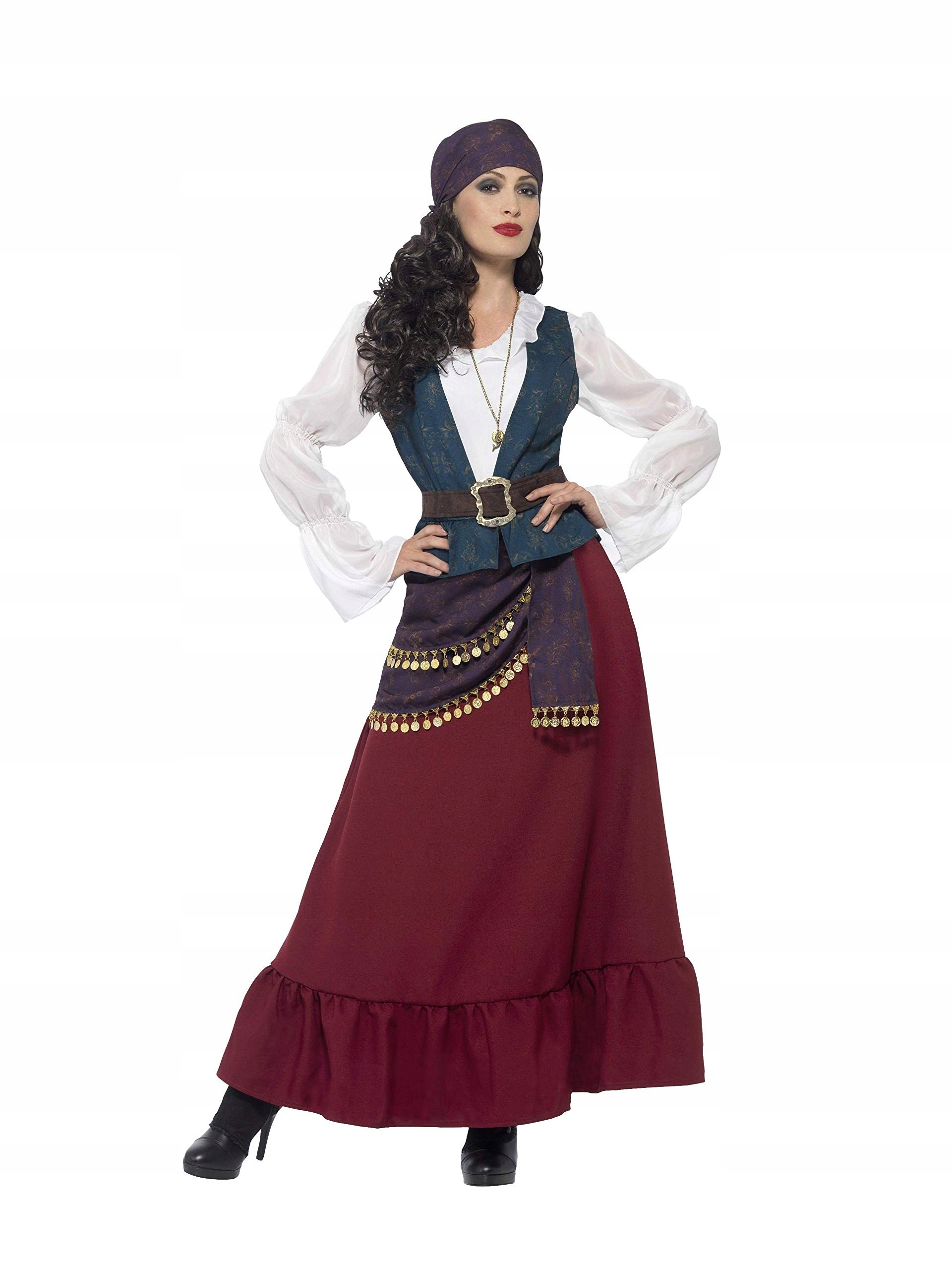 Kostým, maska - Pirate Outfit Beauty M