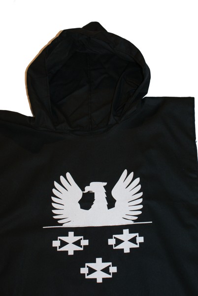 Kostým, maska - Knight's TUNIC Outfit z Hood Zawisza Black Adult