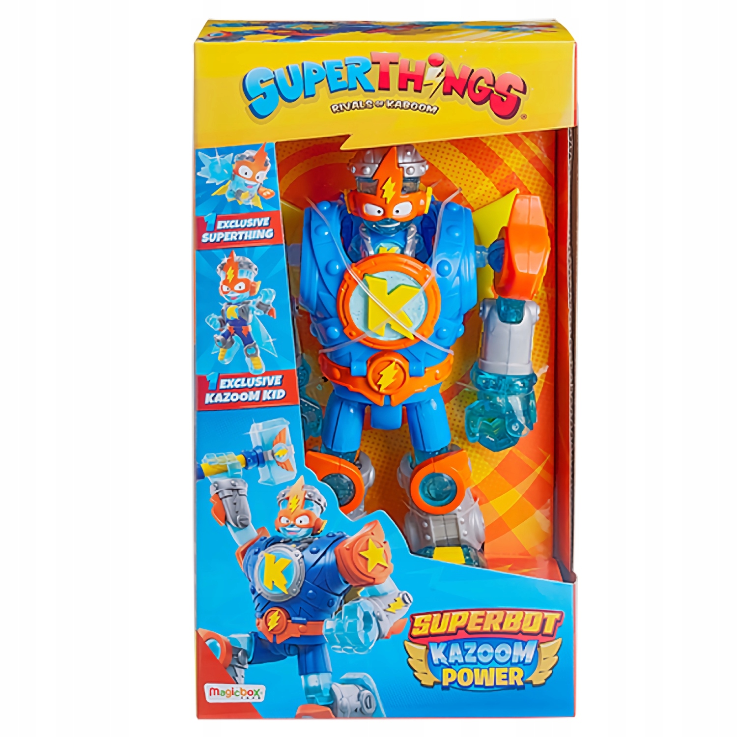 SuperThings Superbot Blue Kazoom Power