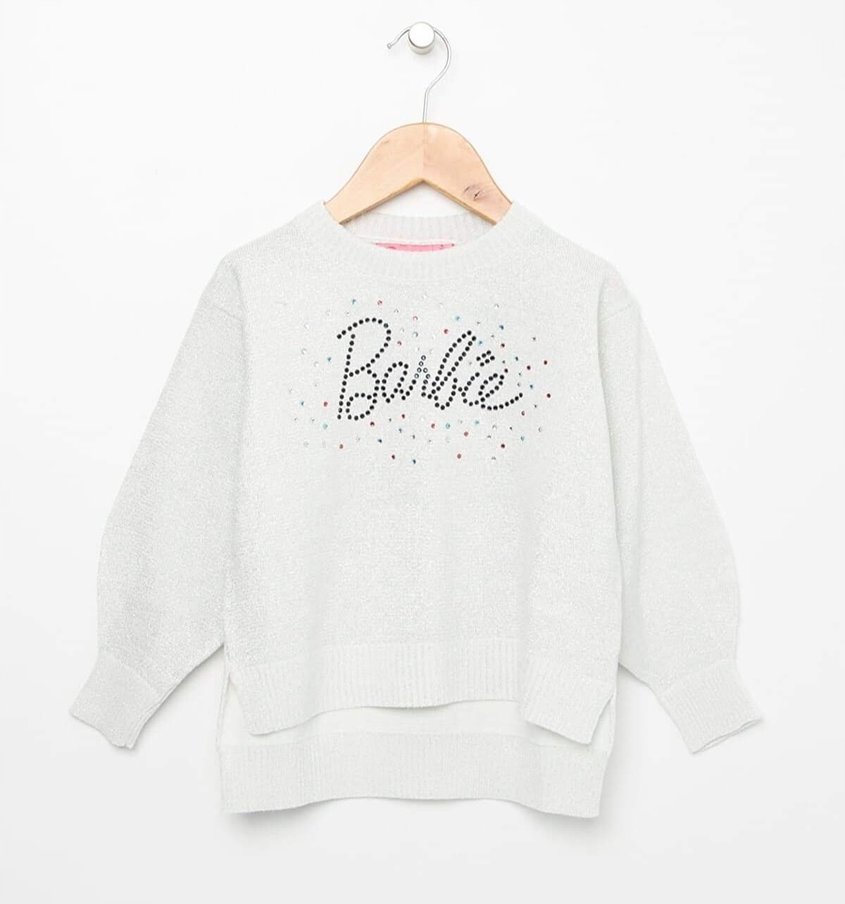Detský sveter - Barbie 140 Ecru sveter