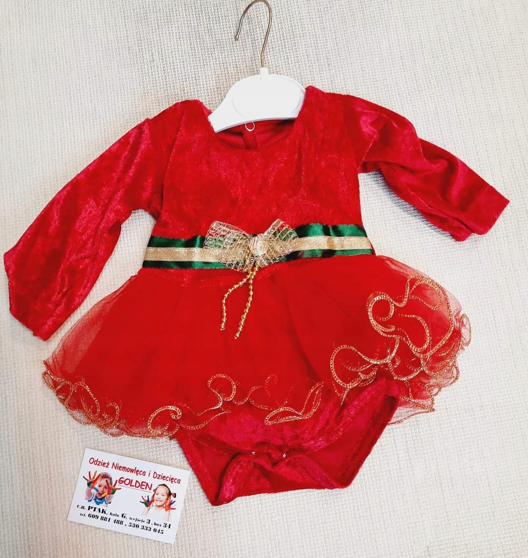 Dupačky - Baby Rampers 123 68 červená