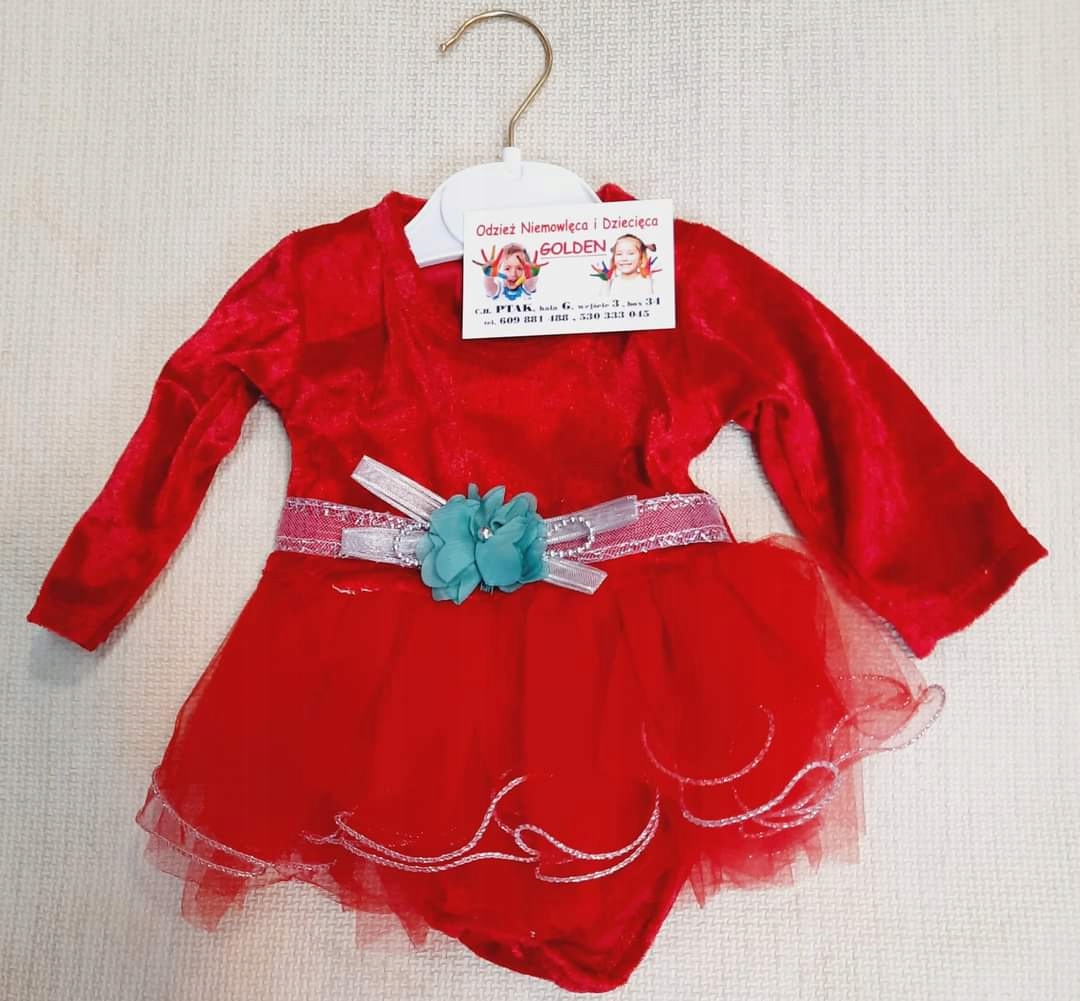 Dupačky -  Baby Rampers 123 80 červená, zelená