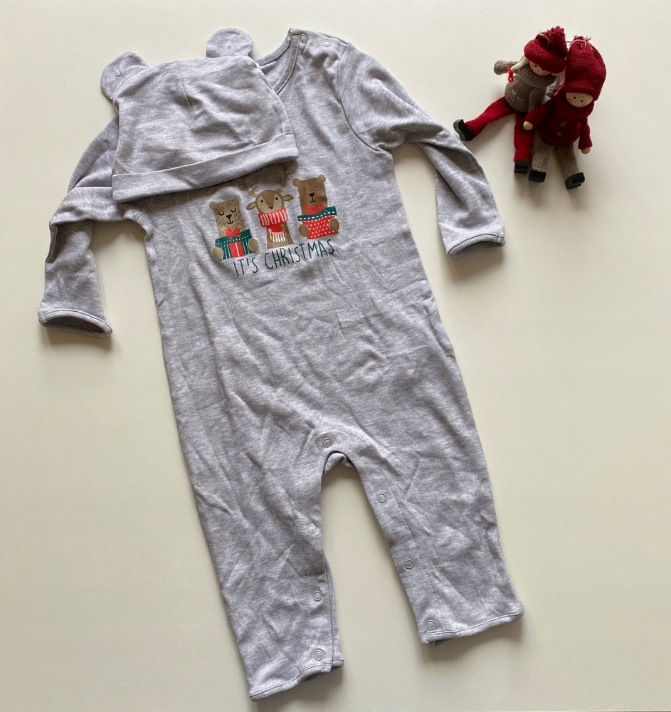 Detský komplet - Baby Set Pocopiano 80 Gray, viacsekvorované 2 ks.