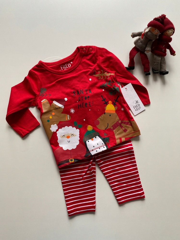 Detský komplet - Baby Set F&F 68 Red, viacnásobné 2 ks.