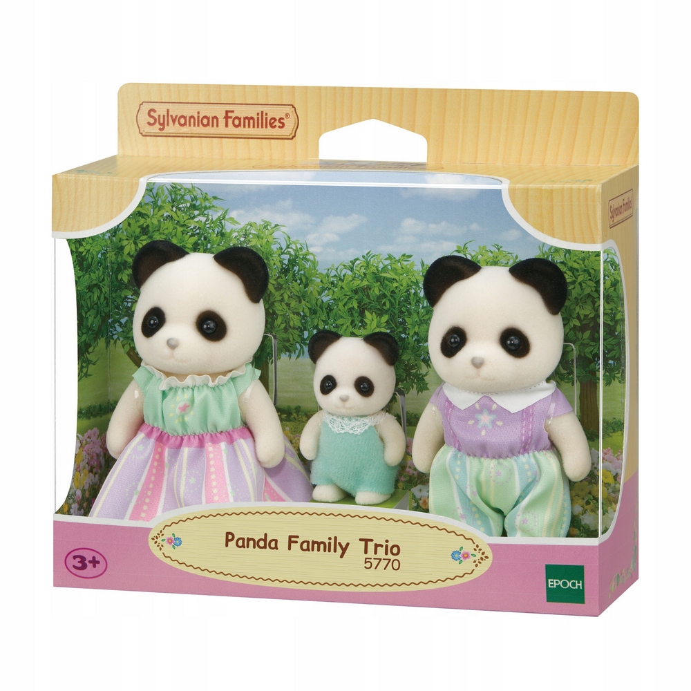 Sylvanian Families Panda Family 5770