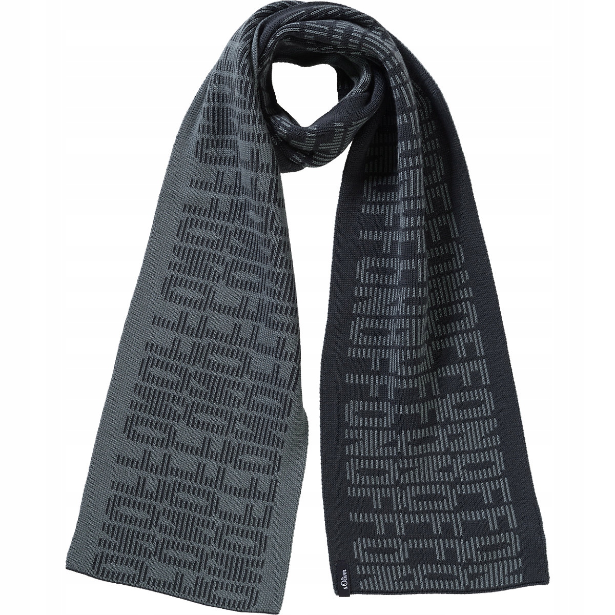 Nákrčník - Detská šál S.Oliver Grey Cotton