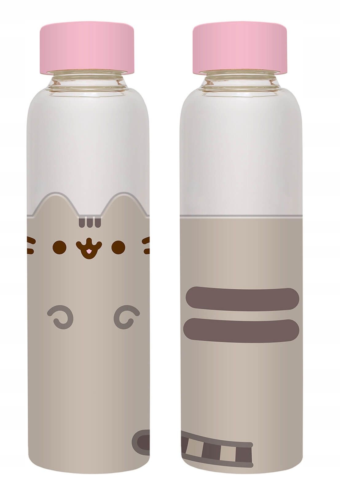 Detský desiatový box, fľaša - Puseen 500 ml sklenená fľaša pre dieťa