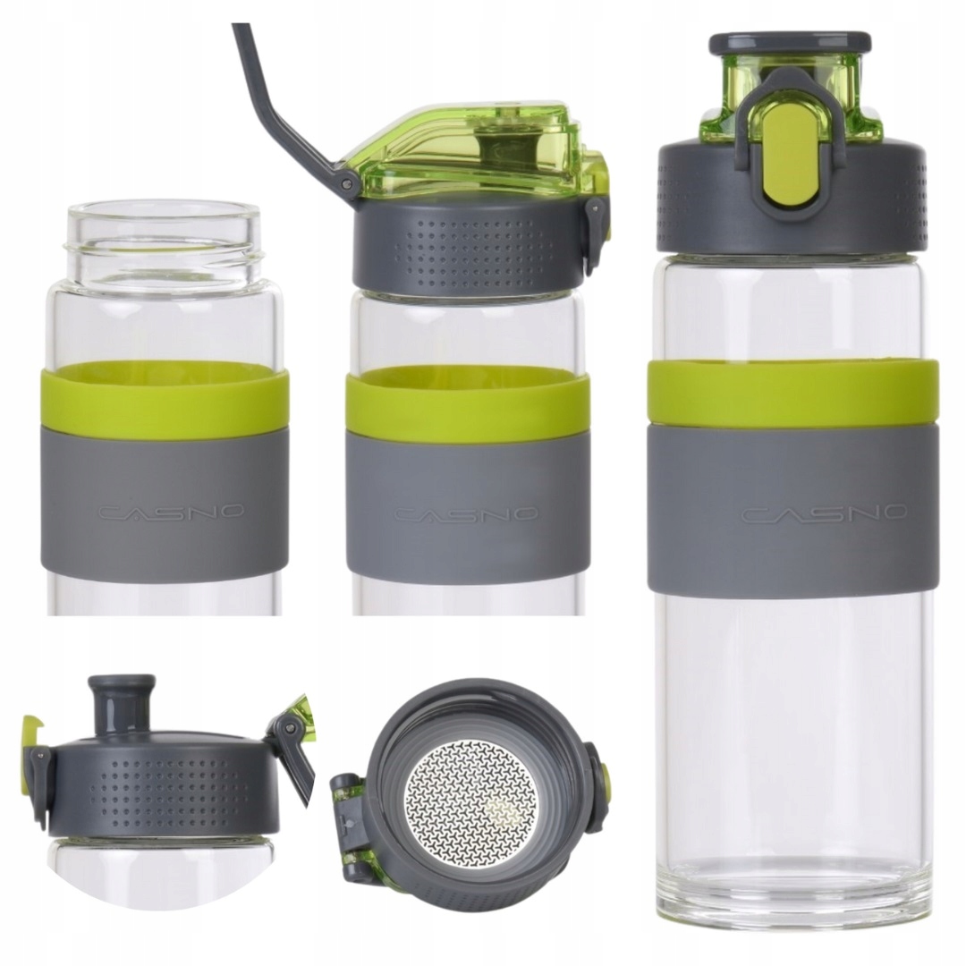 Detský desiatový box, fľaša - Fľaša na sklenenú vodu Casno Bidon 500 ml