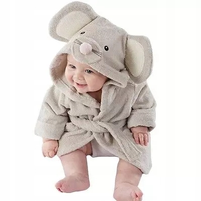 Pyžamo, župán - Detské županové uši Boy Mouse 110