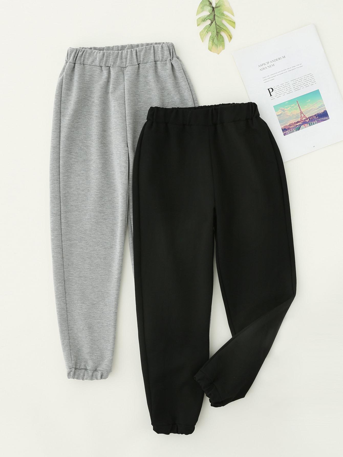 Shein 150 čiernych teplákov, šedá