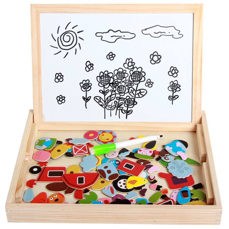 Tabuľa, magnetická, za sucha stierateľná tabuľa MAGNETICKÁ TABUĽA 30 x 23 cm