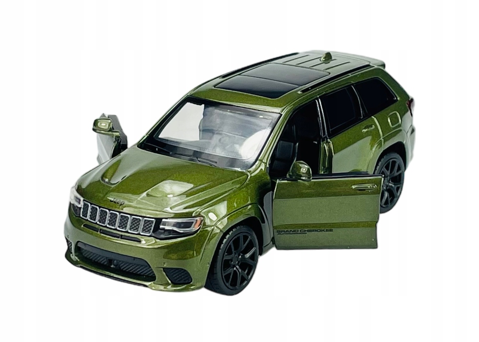 TAYUMO JEEP GRAND CHEROKEE TRACKHAWK ZELENÝ 1:36 NOVÝ KOVOVÝ MODEL