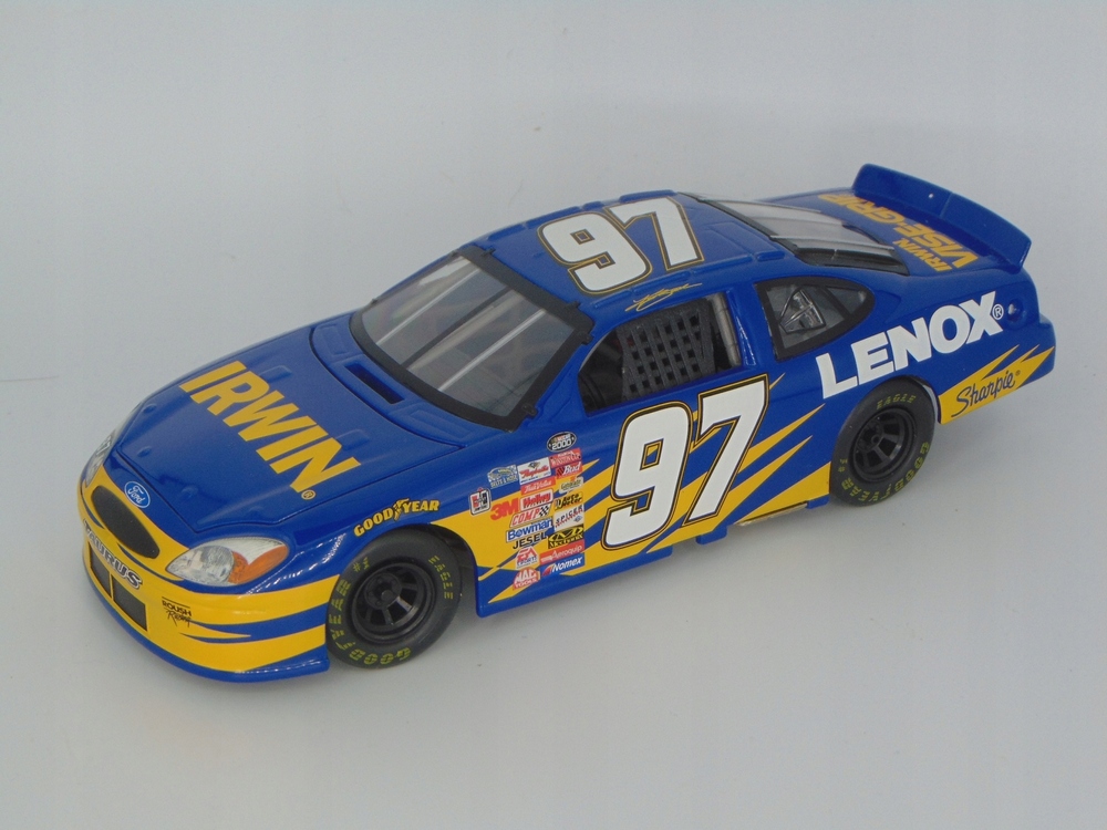 TEAM CALIBER 2003 KURT BUSCH #97 FORD TAURUS IRWIN TOOLS LENOX NASCAR 1:24
