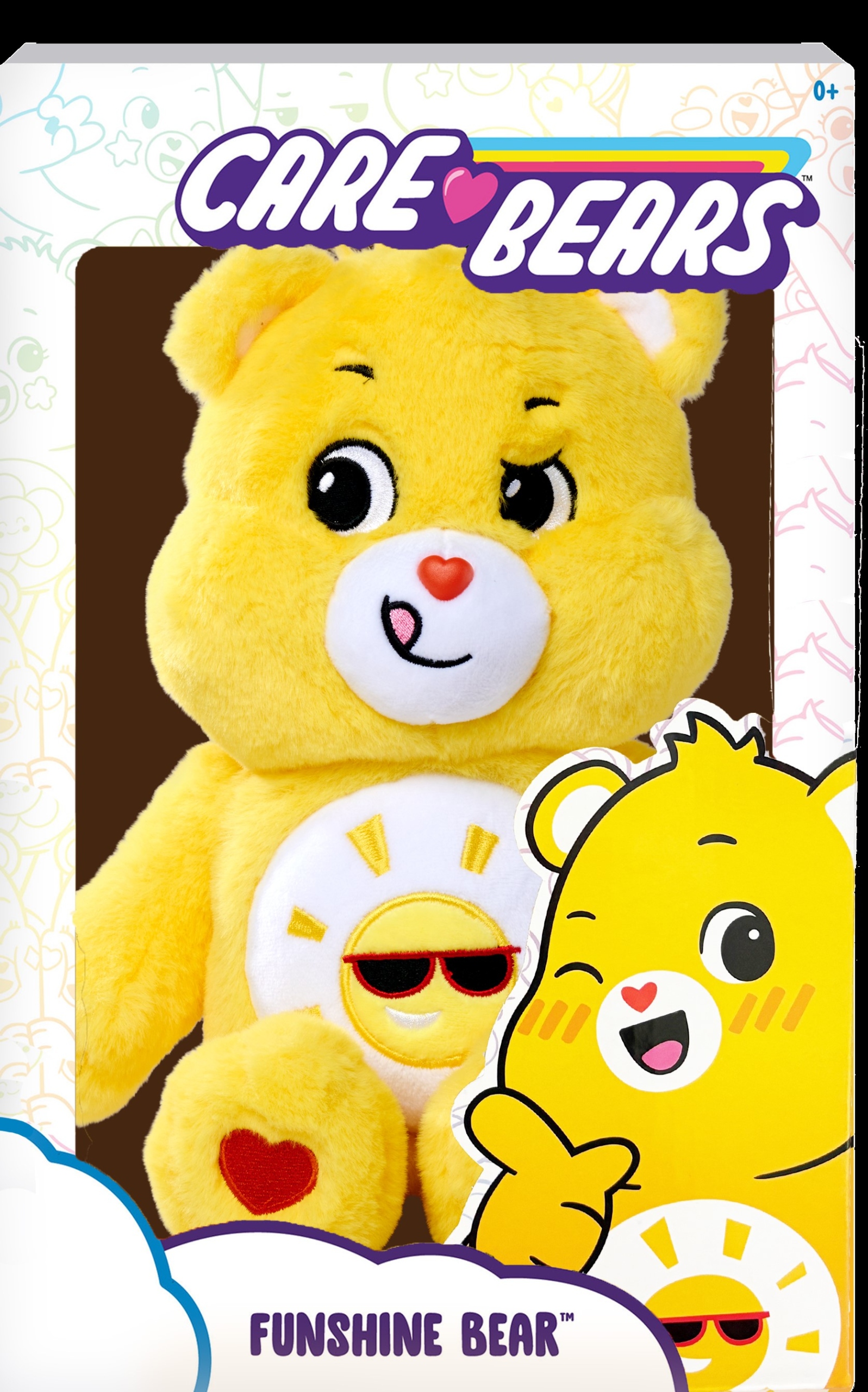 Plyšový medvedík TM Sunny Heart, 35 cm, v krabičke