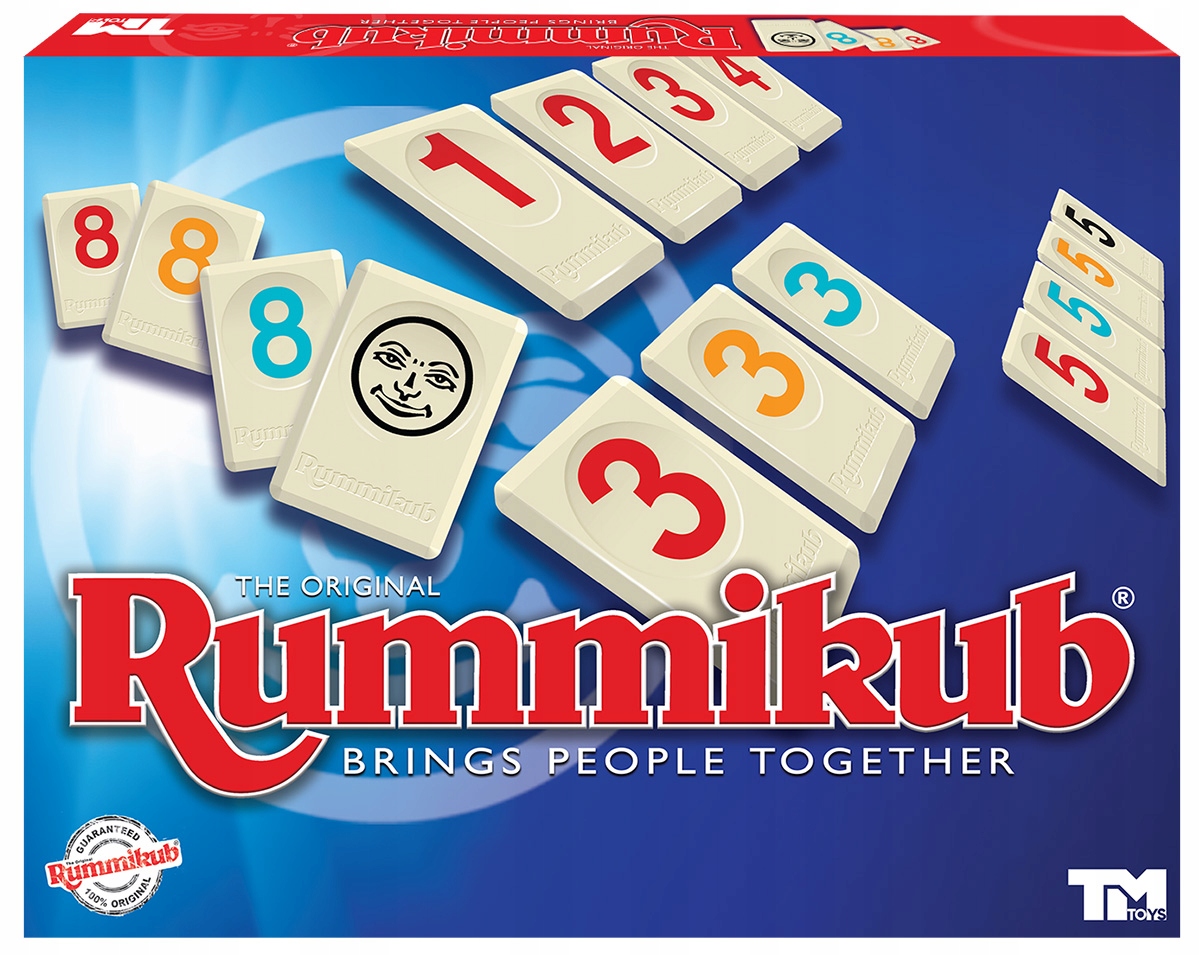Štandardná stolová hra TM Toys Rummikub
