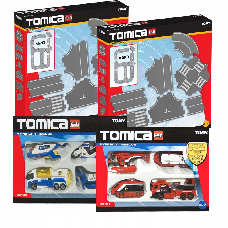 TOMICA - MEGA SÚPRAVA CIEST + AUT