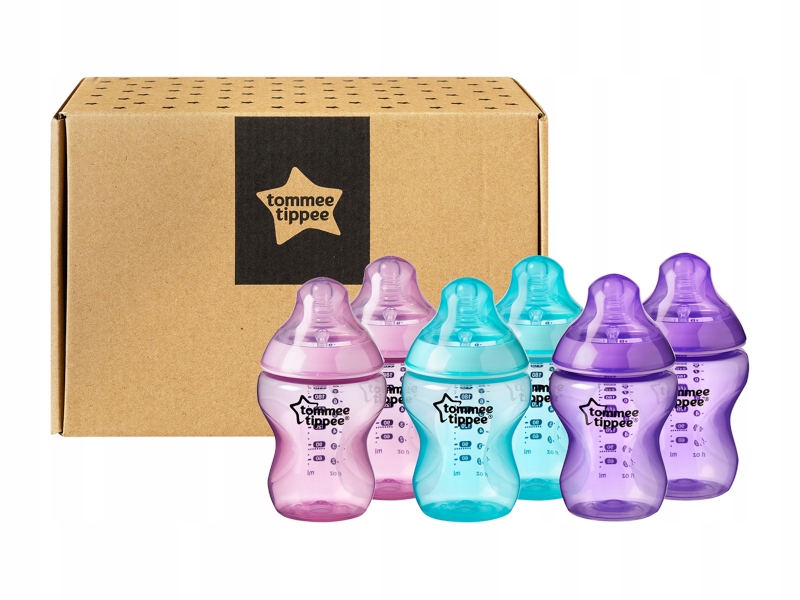 Fľaša Tommee Tippee 260 ml fialová