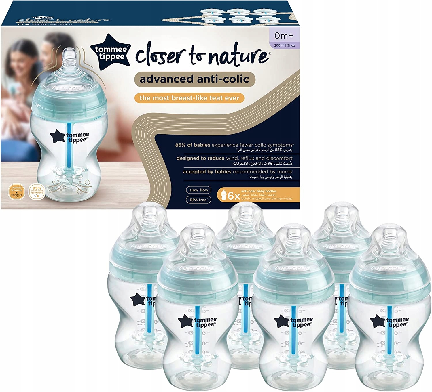 Tommee Tippee fľaša 260 ml 422720