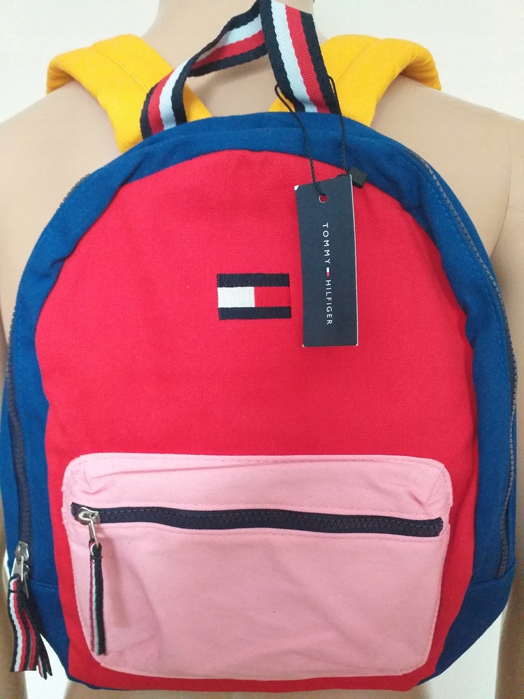 Aktovka - Tommy Hilfiger farebný detský batoh
