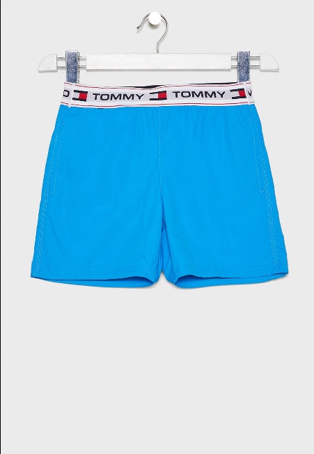 Detské plavky - Boxerky Tommy Hilfiger 140 modrá
