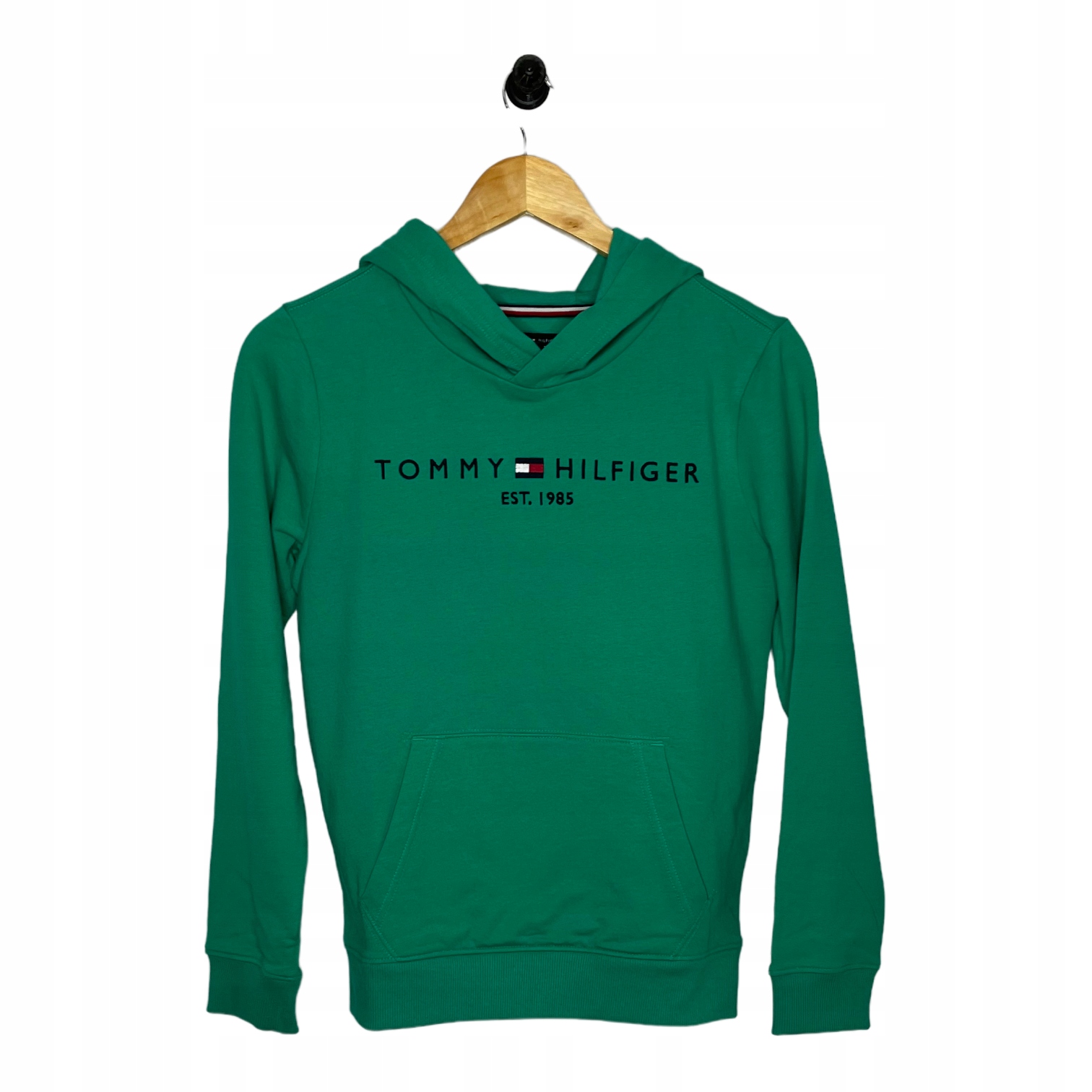 Mikina - Tommy Hilfiger Green Hood Mikina R. 152