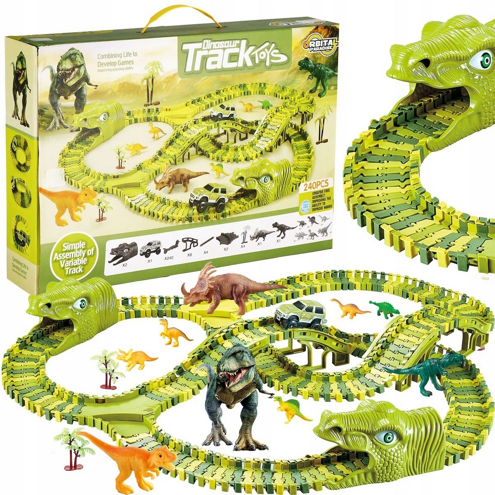 RT0006 Dinosaur Track Race Track Track