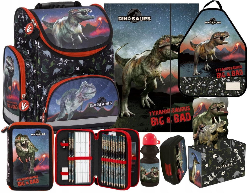 Aktovka - Školská taška na školský dinosaurus